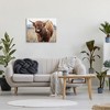 Stupell Industries Grazing Longhorn Cattle Farmland Animal Portrait Canvas Wall Art - 2 of 4