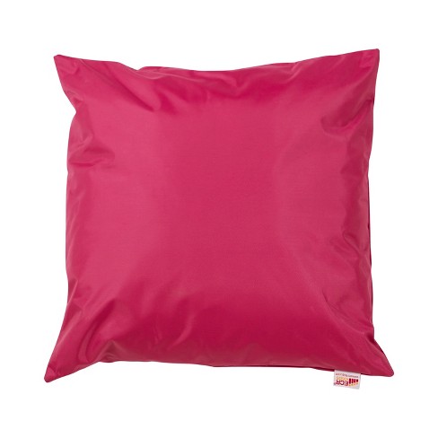 Jumbo Floor Pillow, Indoor and Outdoor Flexible Seating Cushion, 27in x 27  in