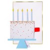 Meri Meri Cake Slice Stand-Up Birthday Card (Pack of 1) - 2 of 2