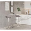 Sapphtopaz Round Dining Table Modern Bistro Adjustable Bar Table  Kitchen Table for Dining Room, Small Spaces - 4 of 4