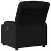 vidaXL Massage Recliner Chair Black - 4 of 4