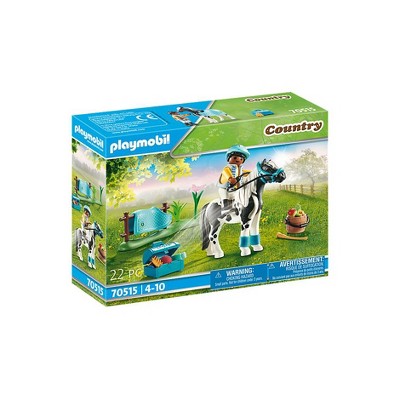 PLAYMOBIL Country Collectible Lewitzer Pony, 22 Pieces, Ages 4 and Up