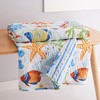 Portofino Blue Throw - One Quilted Throw - Levtex Home - 3 of 4