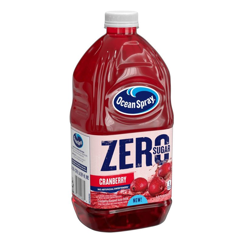 Ocean Spray Zero Sugar Cranberry Juice Drink - 64 fl oz Bottle, 2 of 6