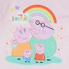 Peppa Pig Pajama My Family Rainbow Long Sleeve Raglan Ruffle Nightgown - 4 of 4