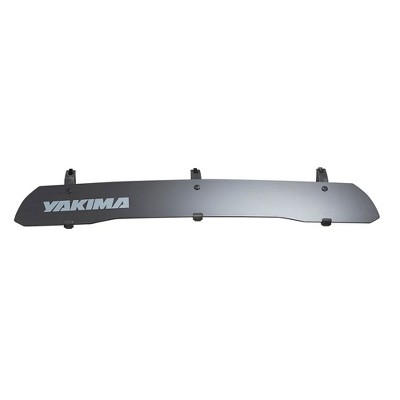 Yakima WindShield 46 Inch Sleek Versatile Design Aerodynamic Efficient Universal Steel Fairing with Band Style Attachment, Black