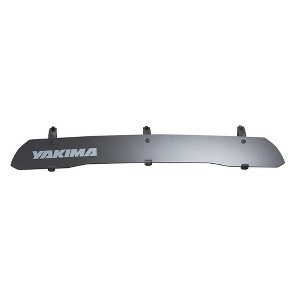 Yakima WindShield 46 Inch Sleek Versatile Design Aerodynamic Efficient Universal Steel Fairing with Band Style Attachment, Black - 1 of 4