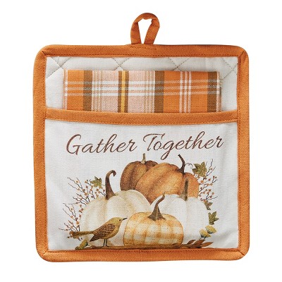 Park Designs Punkin' Patch Pocket Potholder Set