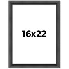 PosterPalooza | Refined Black Picture Frame - UV Acrylic, Foam Board Backing, Hanging Hardware - 2 of 4