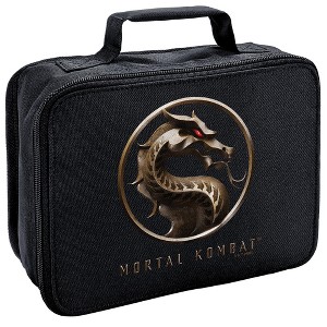 Mortal Kombat Movie Logo Insulated Soft Sided Lunch Box - 1 of 4