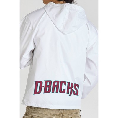 MLB Arizona Diamondbacks Men's Champion White Packable Jacket - XL — фото 2