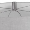 Uttermost Savin Ceramic Table Lamp – 31” Glossy Warm Gray and Textured Ivory Base with Gray Linen Shade - 4 of 4