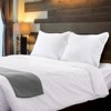 BRINJOY Queen Size Gusseted Bed Pillows 2-Pack - Hotel Quality with Poly-Fiber Fill for Back, Stomach & Side Sleepers (White) - 4 of 4