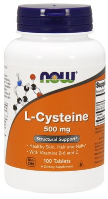 Cysteine 500mg by Now Foods  -  100 Tablet