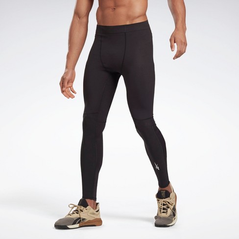 Reebok United By Fitness Compression Tights Mens Athletic Pants Medium ...