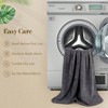 Bath Towels Pack of 4 27x 54 - Soft, Absorbent Microfiber for Body, Sport, Yoga, Spa - 2 of 4