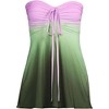 Lands' End Women's Ruched Multi-Way Sweetheart Halter Swim Dress One Piece Swimsuit - 3 of 4