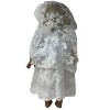 Doll Clothes Superstore Wedding Dress With Veil Fits Our Generation American Girl My Life Dolls - 3 of 4