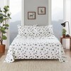 Patterned Flannel Sheet Set - image 2 of 4