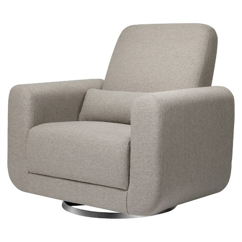 Babyletto Tuba Swivel Glider Performance Gray Eco Weave