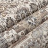 Vintage Machine Area Rug  Non Shedding Soft Distressed Flower Printed Indoor Carpet Non Slip Floor Mat - 4 of 4