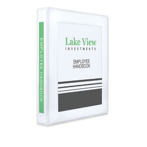 Avery Framed View Heavy-Duty Binders, 3 Rings, 1" Capacity, 11 x 8.5, White - 1 of 4