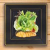 Smarty Had A Party 6.5" Black with Gold Square Edge Rim Plastic Appetizer/Salad Plates (120 Plates) - image 4 of 4