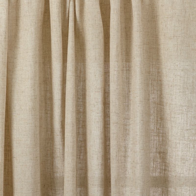 Saro Lifestyle Classic Design Long Window Curtain Single Panel, 3 of 4