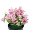 Unique Bargains Artificial Plants Spring Flower Plastic 4.33"x4.33"x7.87" 1 Pc - 4 of 4