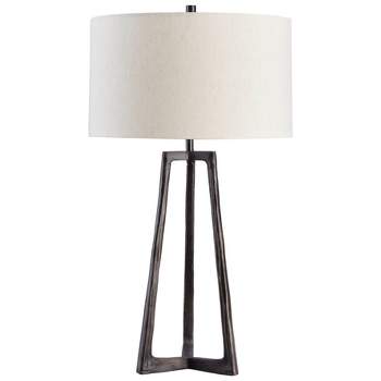 Wynlett Metal Table Lamp Antique Black - Signature Design by Ashley