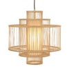 Storied Home Boho Tiered Bamboo Chandelier - image 4 of 4