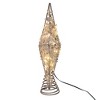 Kurt Adler 10.5-Inch 30-Light Warm White LED Fairy Light 5-Point Star Tree Topper - 2 of 4
