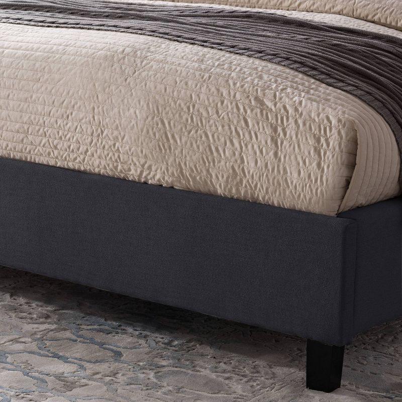 Queen Dante Upholstered Traditional Bed Frame - Christopher Knight Home, 6 of 8