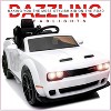 Kids Electric Car | Licensed Dodge Challenger Ride-On 12V Battery-Powered Vehicle with Remote, LED Lights, Bluetooth, MP3 for Boys and Girls - 2 of 4