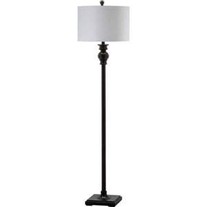 Alphie Floor Lamp - LIT4344 - Ebony - Safavieh - 1 of 4