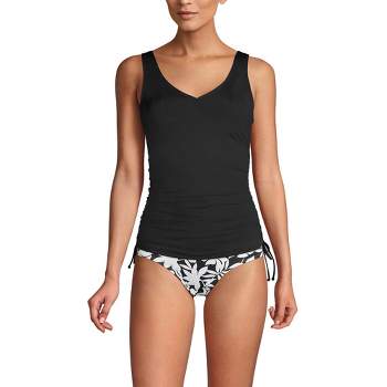 Lands' End Chlorine Resistant Underwire Tankini Swimsuit Top