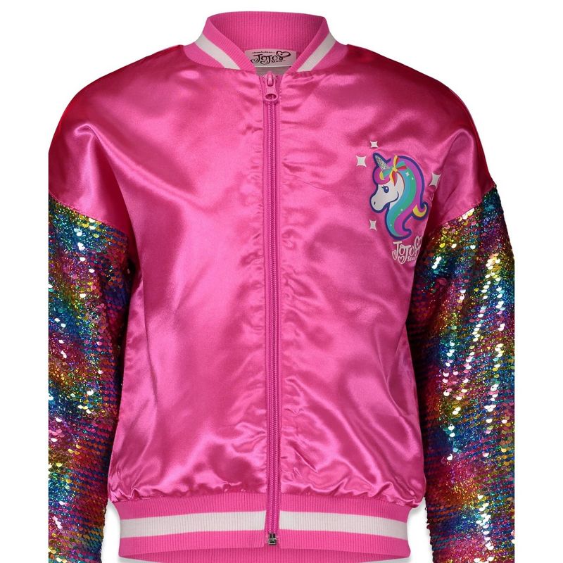 Jojo Siwa Big Girls Jacket Pink 18 : Target