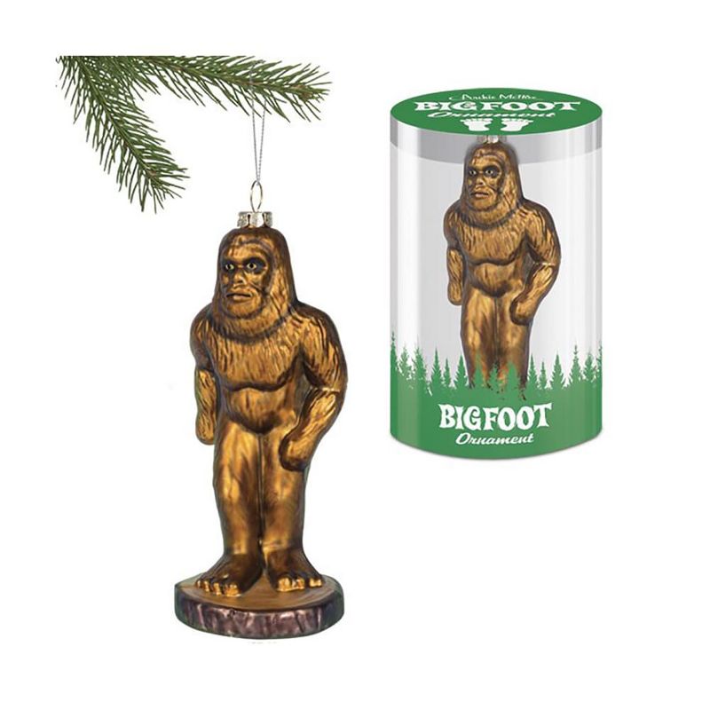 Accoutrements Big Foot Glass Ornament, 1 of 2