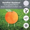 Big Dot of Happiness Little Clementine - Yard Sign and Outdoor Lawn Decorations - Orange Citrus Baby Shower or Birthday Party Yard Signs - Set of 8 - 3 of 4