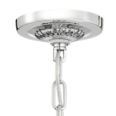 Vienna 18.5" Chrome Crystal Pendant Chandelier