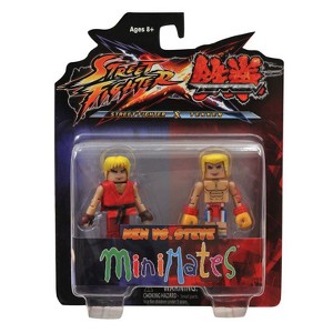 Diamond Comic Distributors, Inc. Street Fighter X Tekken Minimates Figure 2 Pack Ken vs Steve - 1 of 1