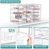 Sorbus 3 Piece 14-Drawer Clear Storage Organizer - Bathroom, Laundry Room & Home Countertop Drawer System - 4 of 4