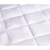 Luxury 5 Inch Down Pillowtop Featherbed White - Blue Ridge Home Fashions - image 3 of 4