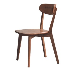 NicBex Dining Chairs Set of 1/2/4,Oak Wood Kitchen Chairs with Ergonomic Backrest,Modern Dining Chairs for Kitchen,Living Room - 1 of 4
