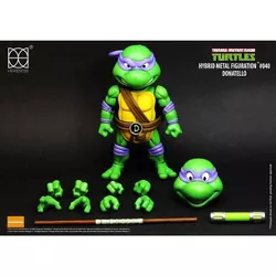 Herocross Company Limited Teenage Mutant Ninja Turtles Hybrid Metal Figuration Action Figure | Donatello