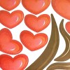 Slickblue Forever Love Peel and Stick Wall Decals – Quick & Easy Vinyl Stickers for Home Decor (13x23.5") - 3 of 3