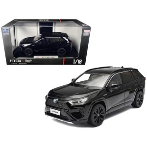 一汽丰田 トヨタ　rav4 荣 放　1/18 ミニカー 2023 Toyota Rav4 Hybrid Black 1/18 Diecast Model Car by Heimanba