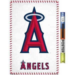 Trends International MLB Los Angeles Angels - Logo 17 Unframed Wall Poster Prints - 1 of 4