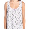 Casual Nights Women's Cotton Sleeveless Nightgown Chemise - 4 of 4