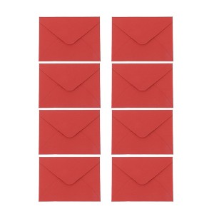 Unique Bargains Invitation Envelopes for Greeting Cards Wedding Birthday Christmas Small Linen Texture 10 Pcs - 1 of 4